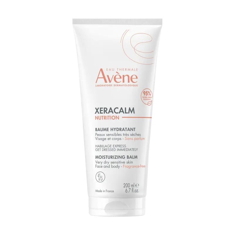 Уцінка! Живильний бальзам для обличчя та тіла Avene XeraCalm Nutrition Moisturizing Balm для сухої та чутливої шкіри, 200 мл
