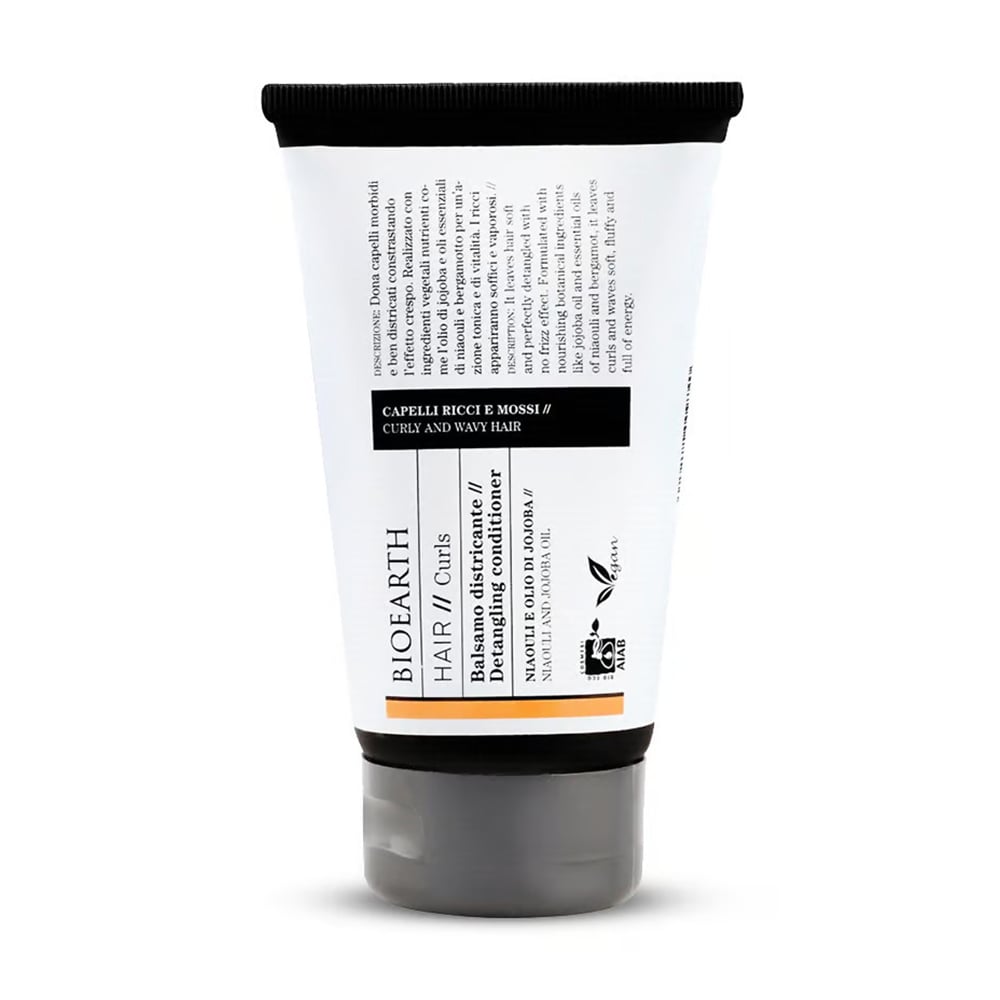 Уцінка! Живильний кондиціонер Bioearth Hair Curls Detangling Conditioner для кучерявого волосся, 150 мл