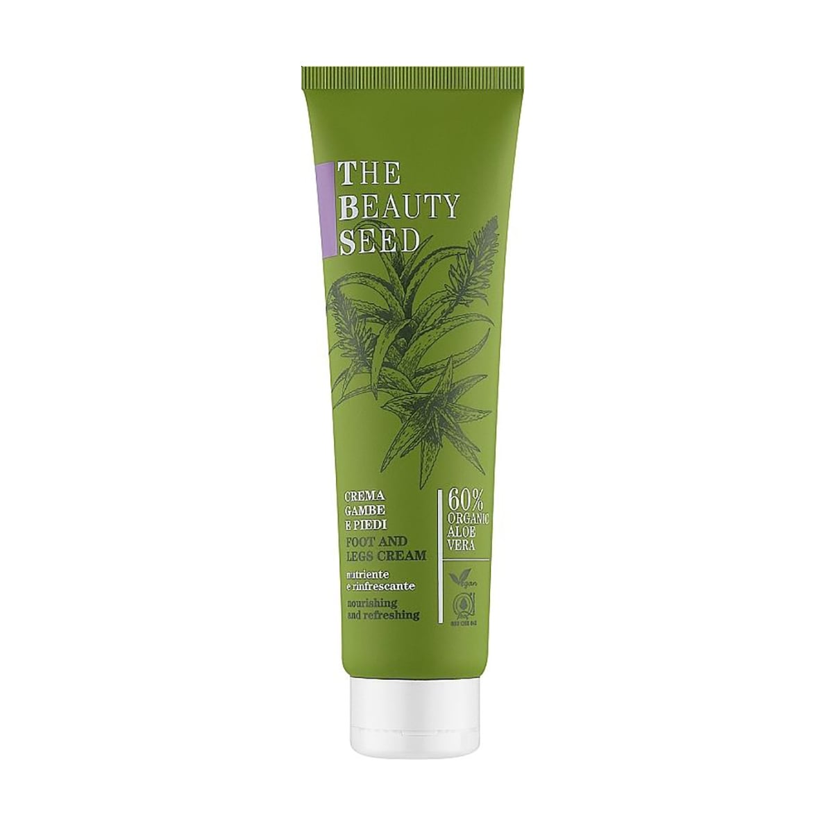 Уцінка! Живильний крем Bioearth The Beauty Seed Foot And Legs Cream проти втоми ніг і стоп, 150 мл